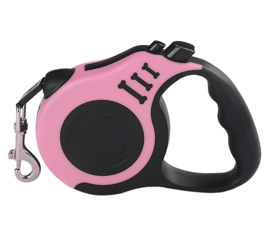 16.5FT Retractable Dog Leash - Automatic Walking Lead for Small & Medium Dogs