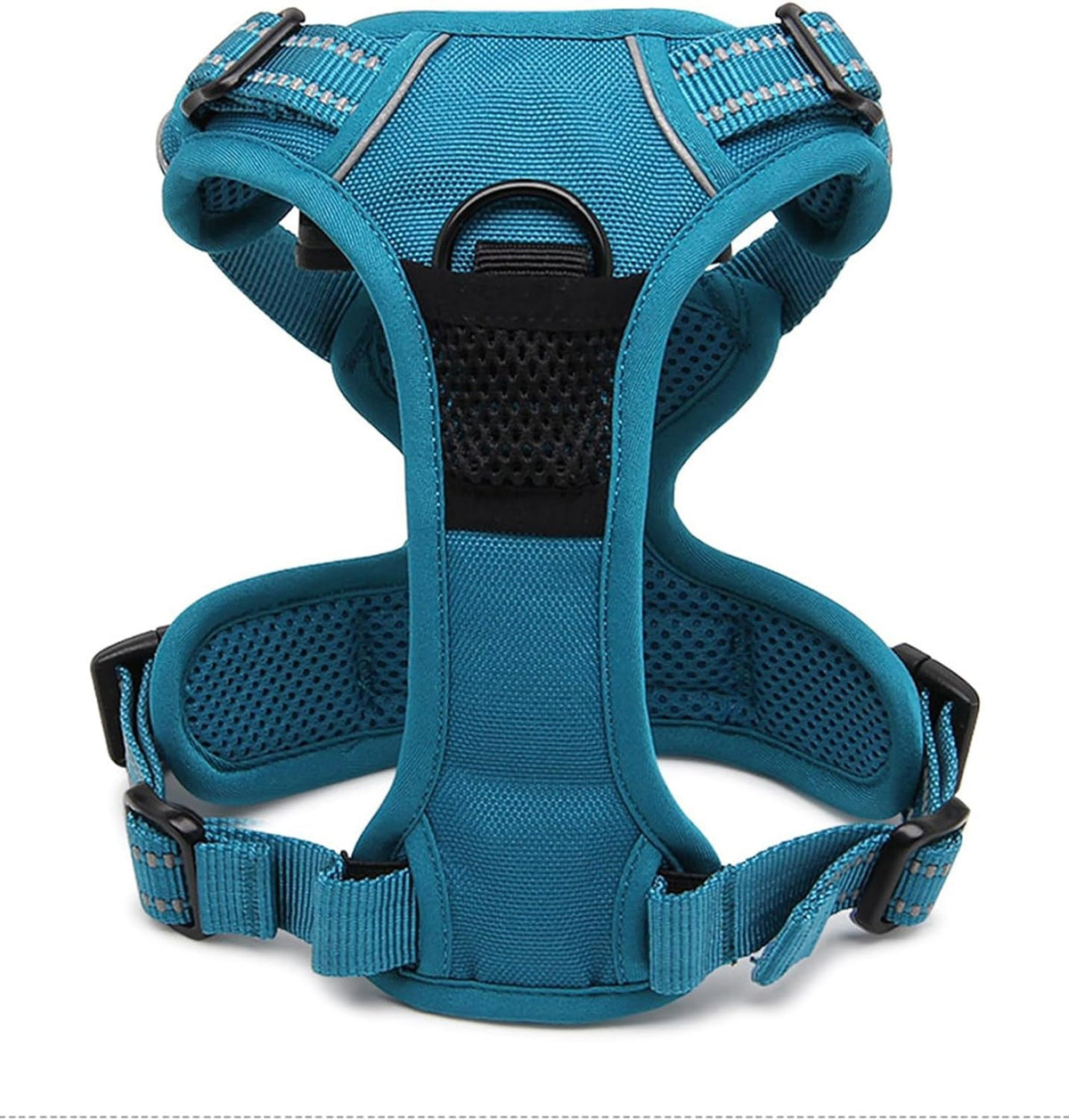 Adjustable No-Pull Dog Harness - Reflective Vest for Enhanced Comfort and Control, Available in Vibrant Colors (Blue, XS)