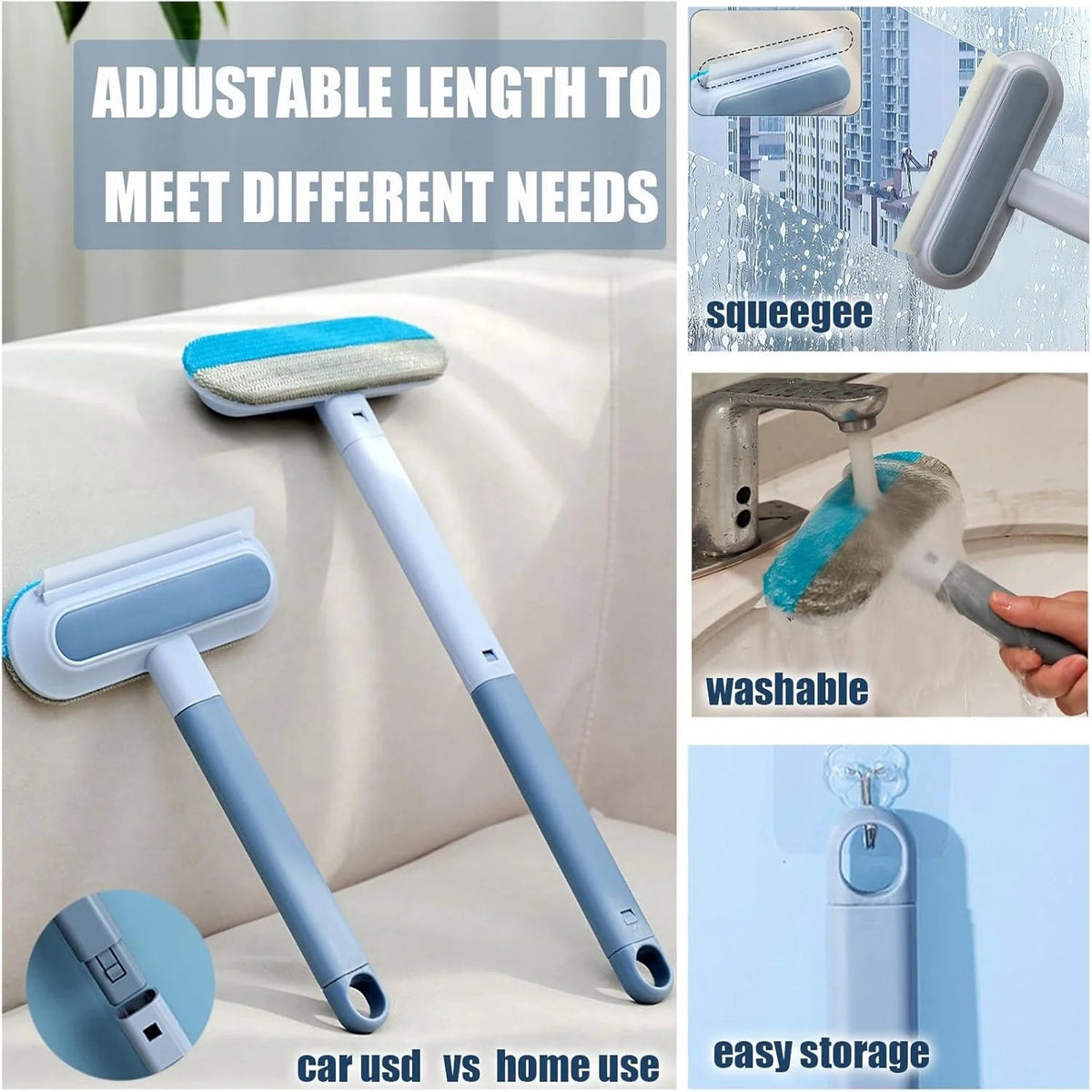 Pet Hair Remover, Reusable Cat and Dog Hair Remover & Lint Brush Roller