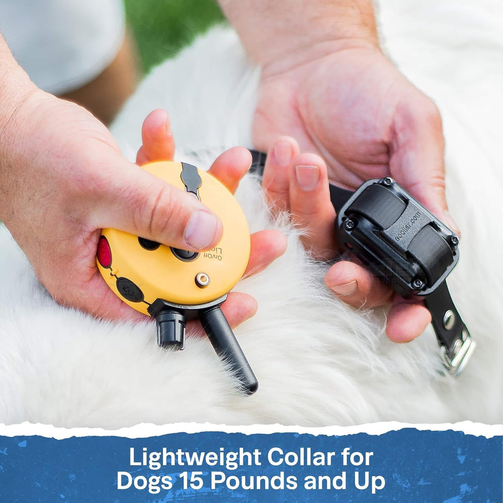 Educator ET-300 Mini E-Collar Dog Training Remote – 1/2 Mile, Waterproof, 100 Levels