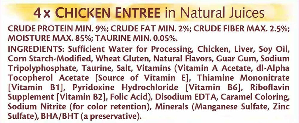 Purrfectly Chicken Variety Pack Wet Cat Food 3 Ounces, Pack of 4 (10 Count Each)