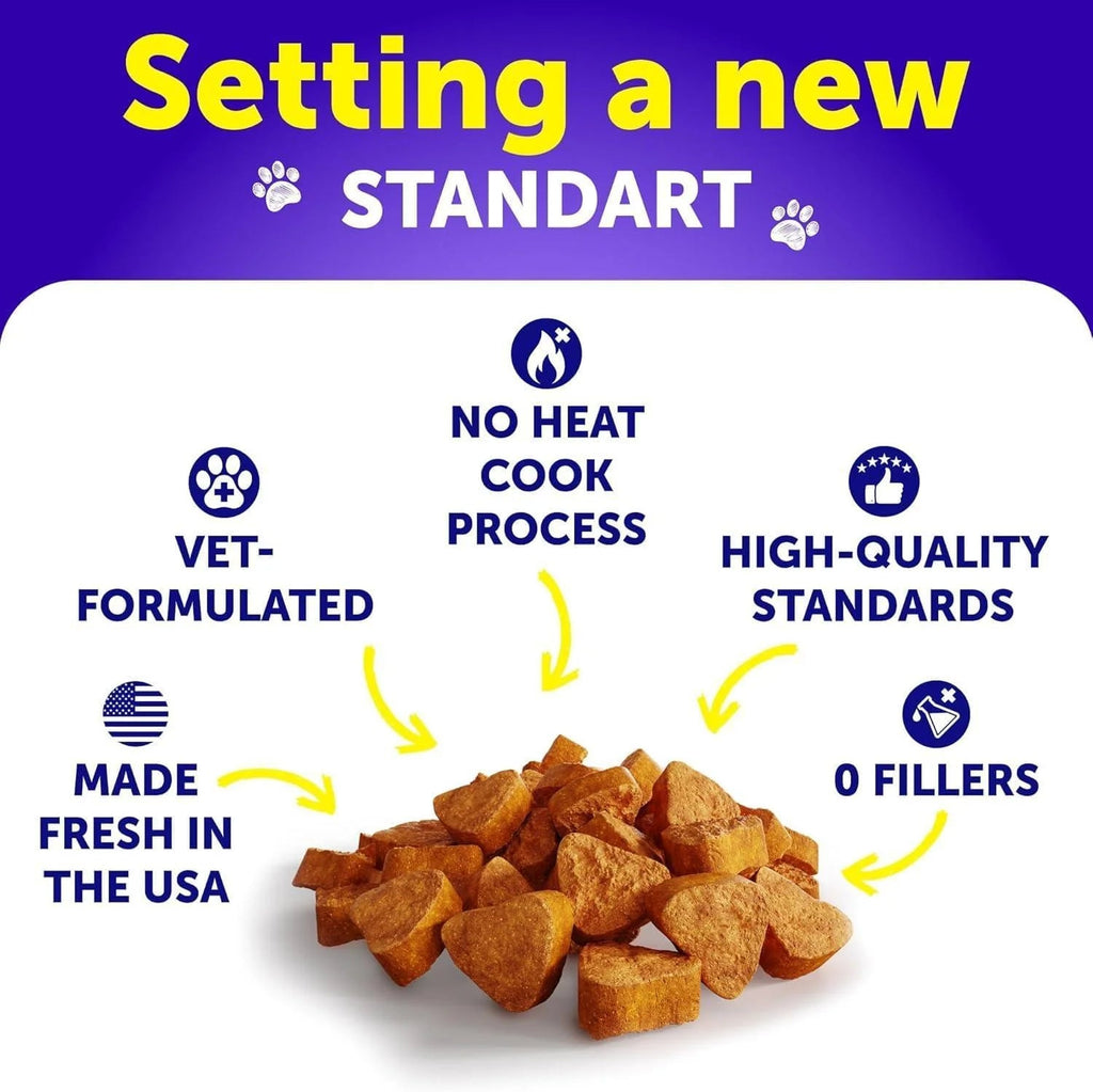 20-in-1 Dog Multivitamin Chewable Treats with Glucosamine & Omega-3