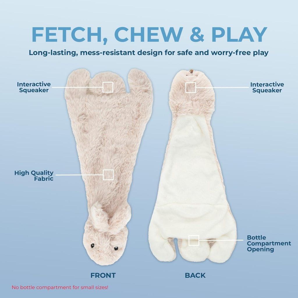 Engaging Premium Squeaky Dog Toy - Ideal for All Breeds, Soft Plush Fabric for Safe Indoor Fun