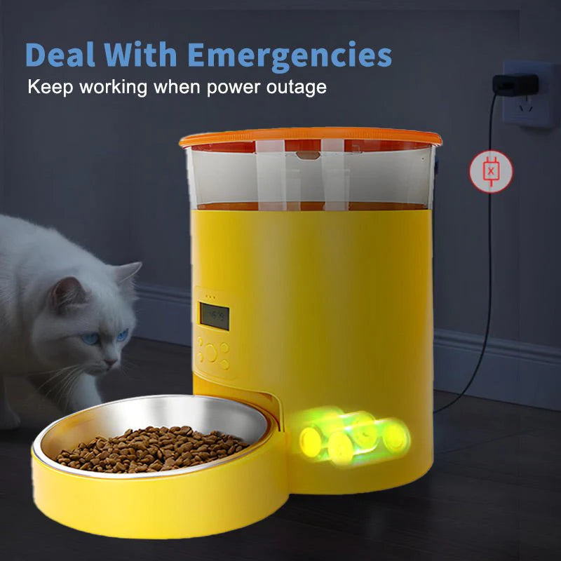 HEYBO Automatic Cat Feeder Wifi 6L Automatic Dog Feeder