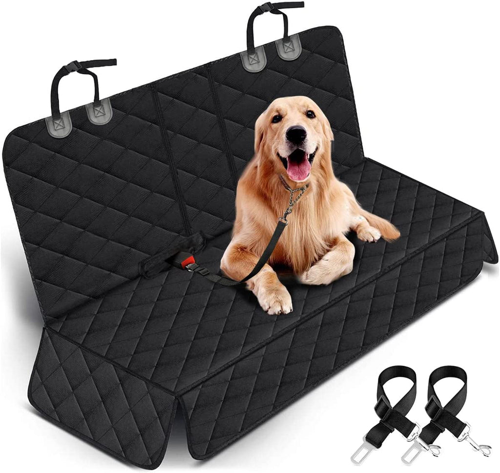 Waterproof Dog Car Seat Cover - Non-Slip Back Seat Protector for Cars, Trucks & SUVs