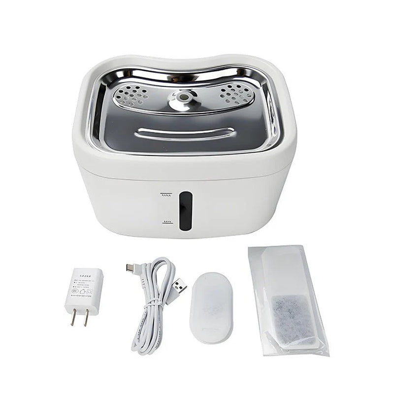 HEYBO Drinking Fountain with Filter for Cats