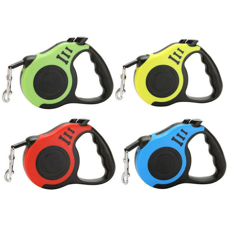 16.5FT Retractable Dog Leash - Automatic Walking Lead for Small & Medium Dogs