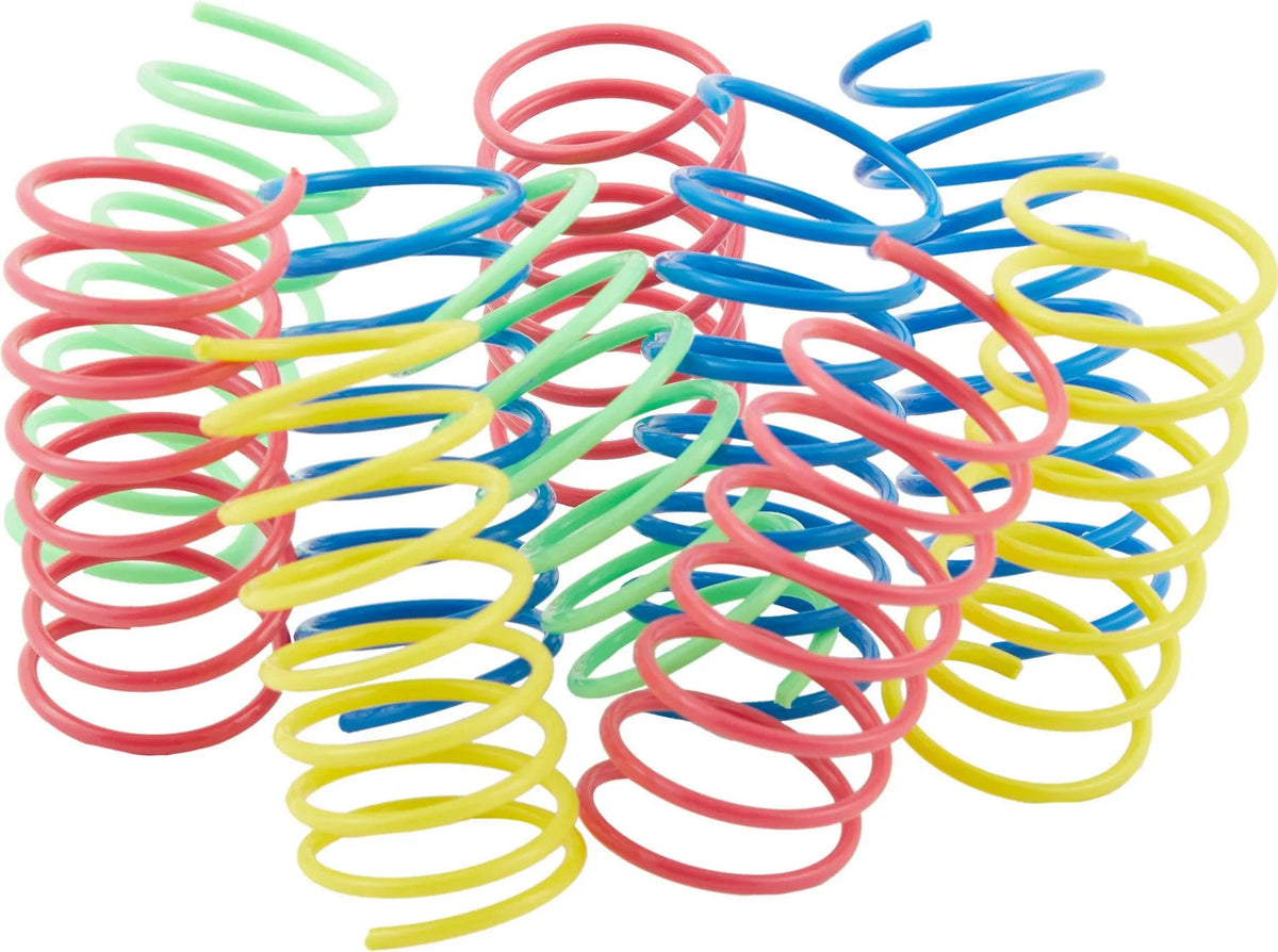 Wide Colorful Springs Cat Toy