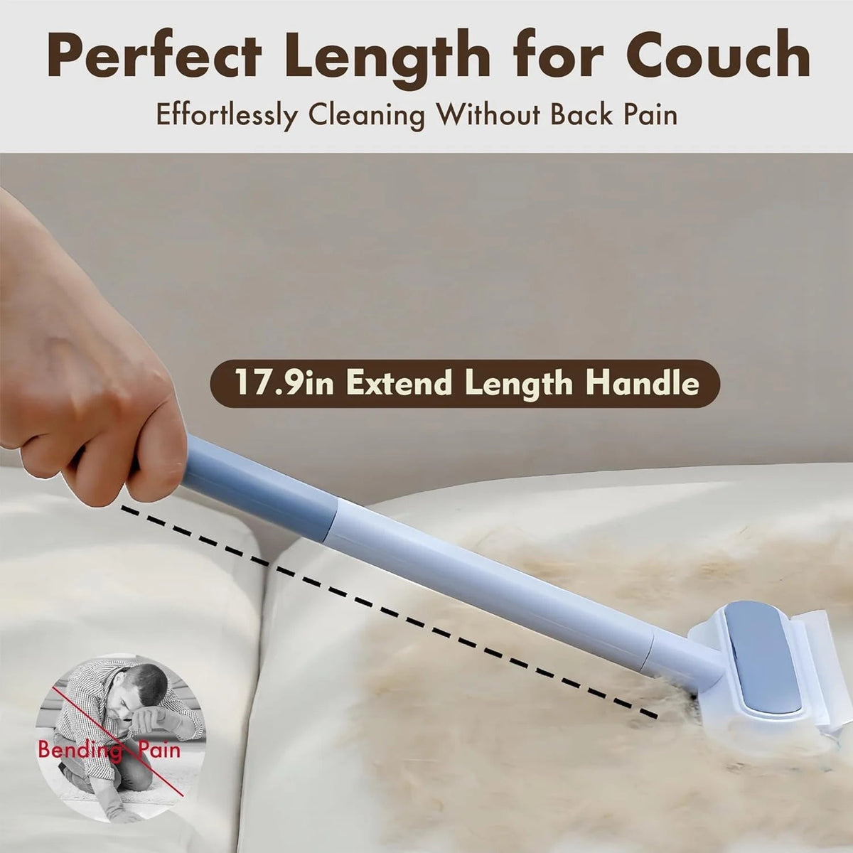 Pet Hair Remover, Reusable Cat and Dog Hair Remover & Lint Brush Roller