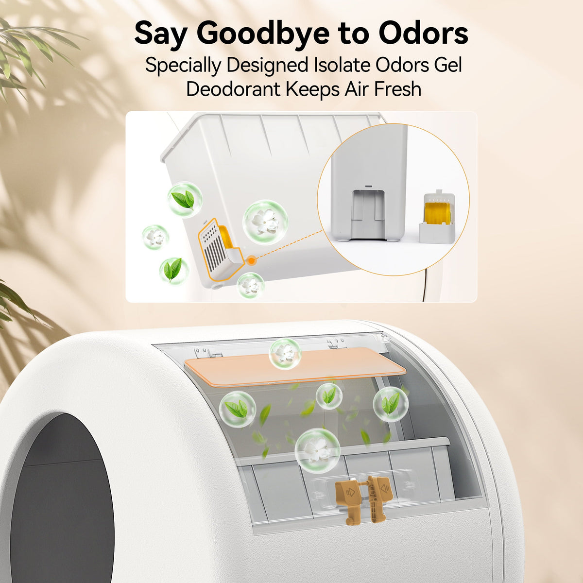 Self-Cleaning Cat Litter Box with App Control & Odor Isolation – Auto Smart Litter Box